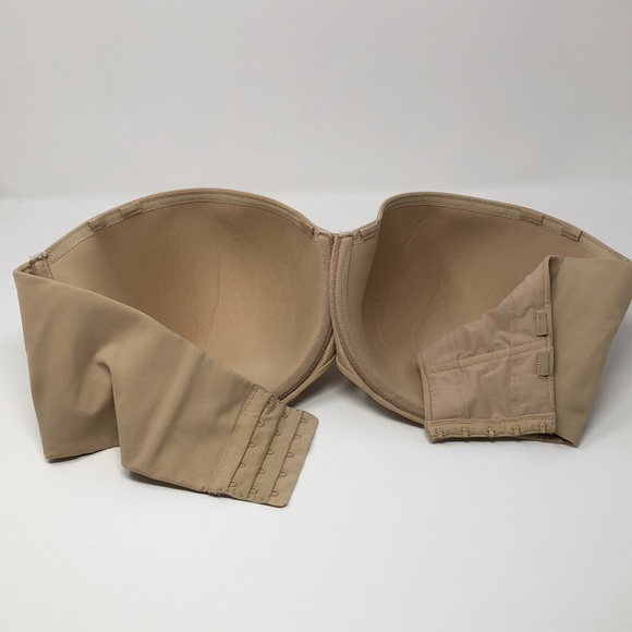 Cacique 44DDD nude strapless bra - Picture 3 of 7